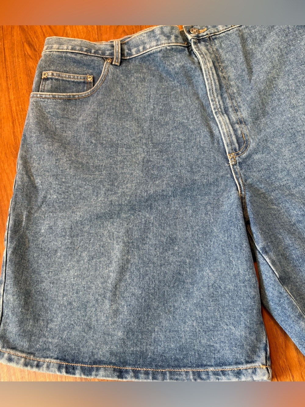 ROUTE 66 Vintage Jean Shorts Mens 46 Waist Y2K